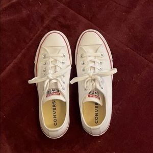 White Converse Shoes